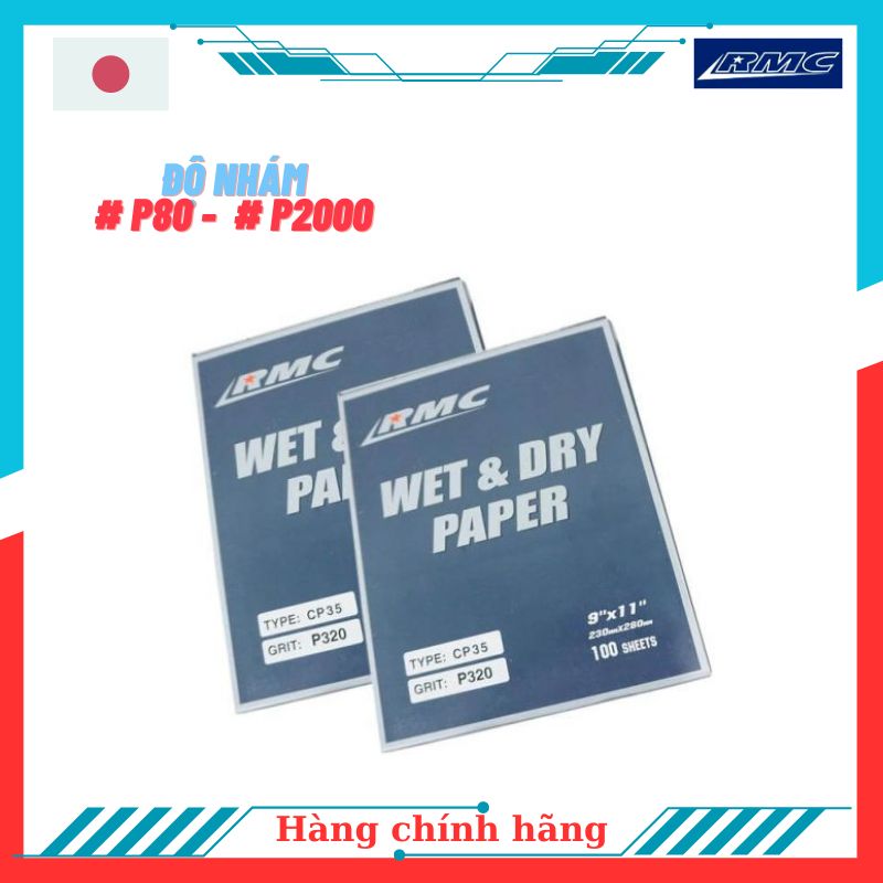 Giấy nhám 400 RMC CP35 - Nhật Bản