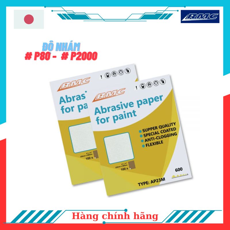 Giấy nhám 80 RMC AP23M - Nhật Bản